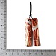 Подвески из натуральной красной радуги яшмы G-L617-I06-10x48mm-3