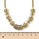 Нерегулярные витые цепочки из нержавеющей стали 304 NJEW-B127-01G-05-3