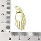 Латунные микро проложить кубического циркония подвески KK-E092-32G-3