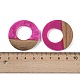 Подвески из смолы и дерева WOOD-F015-14F-3