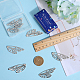 10 шт. подвески из нержавеющей стали 201 STAS-SC0006-47-3