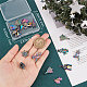 Подвески из сплава 20шт 10 стиля FIND-CN0001-41-3