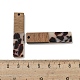 Деревянные подвески из смолы и ореха FIND-B042-20E-3