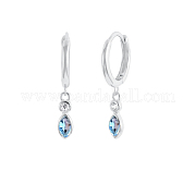 Серьги-кольца в форме капли из стерлингового серебра s925 HY5244-6