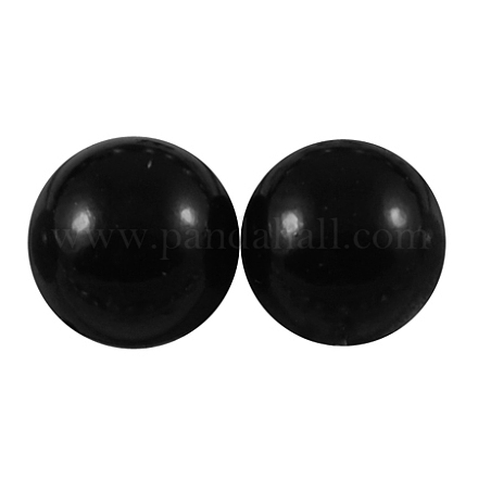 Абс пластмассовые имитационные жемчужные кабошоны SACR-S738-12mm-Z25-1