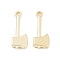 Alloy Pendants, Long-Lasting Plated, Lead Free & Cadmium Free, Axe, Light Gold, 24.5x9.5x3mm, Hole: 2mm