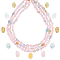 SUPERFINDINGS about 138~171pcs 3 Strands Natural Morganite Beads Strands Nuggets Natural Morganite Strands Tumbled Stone Beads Strand for Jewelry Making, Hole: 0.8mm