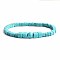 Turquoise Bracelet with Elastic Rope Bracelet, Male and Female Lovers Best Friend, Bead: 6mm