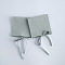 Microfiber Jewelry Storage Gift Pouches, Envelope Bags with Flap Cover, for Jewelry, Watch Packaging, Square, Dark Sea Green, 8x8cm