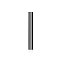 201 Stainless Steel Pendants, Cuboid, Gunmetal, 34.5x3x3mm, Hole: 2mm