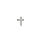 Silicone Beads, Cross, Light Grey, 17x13x7mm, Hole: 2mm