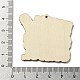 Дерева кулон WOOD-H107-04-23-3