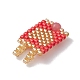 Стеклянные подвески из бисера PALLOY-MZ00227-02-4