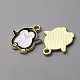 Подвески из эмали и сплава FIND-CJC0010-30LG-02-2