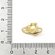 Латунные микропроволочные кубические циркониевые подвески из эмали KK-L239-022G-3