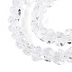 Прозрачные стеклянные бусины GLAA-N018-4mm-09-3