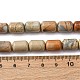 Натуральные бусины из аква терра яшмы G-L624-C03-12x8mm-4