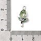 Латунные микро проложить кубического циркония подвески KK-D408-01P-3