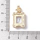 Латунные микро проложить кубического циркония подвески FIND-C047-10KCG-02-3