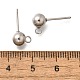 201 фурнитура для сережек-гвоздиков из нержавеющей стали STAS-R156-01P-07-2