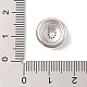 Подвески из латуни и кубического циркония KK-Z047-07P-O-RS-3