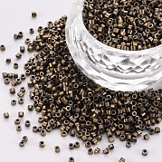 Цилиндрические бусины из матового стекла SEED-S047-F-002