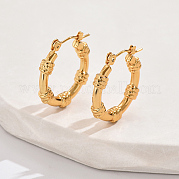 Серьги-кольца из нержавеющей стали 304 FD1814-1