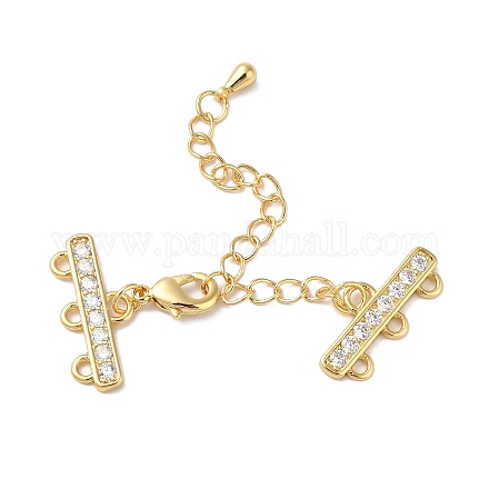 Латунный удлинитель цепи из циркония KK-L216-004B-G-1