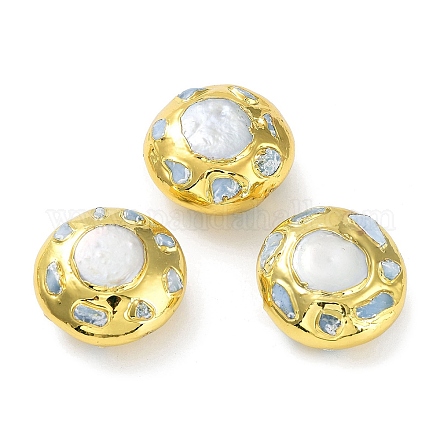Природные Larimar бусы KK-K348-09G-1