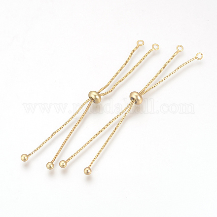 Латунная коробка с цепочкой KK-Q675-05G-1