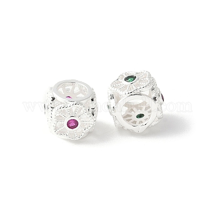 Латунные микропаве с кубическим цирконием KK-U067-01S-1