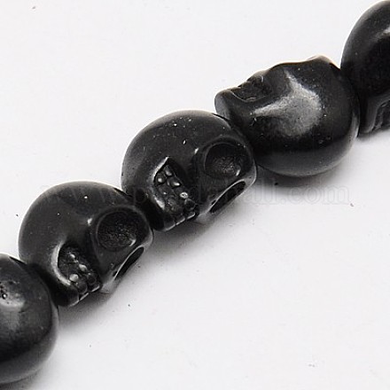 Синтетических нитей бирюзовые бусы TURQ-G113-23x30mm-09-1