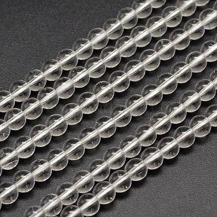 Синтетические кварцевые круглые бусинки PIEG-J002-16-4mm-1