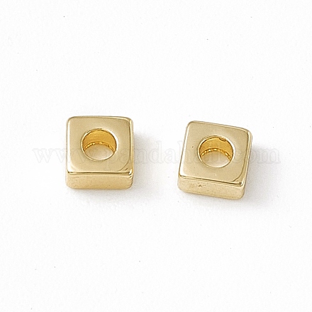Латунные бусины KK-K271-01G-1