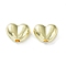 Rack Plating Alloy Beads, Heart, Golden, 8x10x4.5mm, Hole: 1.8mm