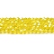 Transparent Electroplate Glass Beads Strands, AB Color Plated, Faceted, Bicone, Yellow, 4x4mm, Hole: 0.8mm, about 80~85pcs/strand, 30~32cm