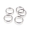 Tarnish Resistant 304 Stainless Steel Open Jump Rings, Stainless Steel Color, 13 Gauge, 18x1.8mm, Inner Diameter: 14.5mm, 300pcs/bag