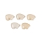 Natural Topaz Jade Beads, Zuni Bear, 10x13x5.5mm, Hole: 1mm