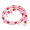 Boot Handmade Lampwork Enamel  Beads, Apple, 23x16.5~17x7.5~8.5mm, Hole: 0.8~1.2mm