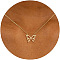 Brass Pendant Necklaces for Women, Golden, Butterfly, 17.72 inch(45cm)