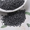 MIYUKI Delica Beads, Cylinder, Japanese Seed Beads, 11/0, Opaque Colours Lustered, (DB0268) Opaque Smoke Luster, 1.3x1.6mm, Hole: 0.8mm, about 100000pcs/500g