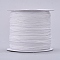 Nylon Thread, Nylon Jewelry Cord for Custom Woven Jewelry Making, White, 0.6mm, about 142.16 yards(130m)/roll