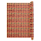Embossed PU Imitation Leather Fabric, for Garment Accessories, Flower Pattern, 140x50x0.05cm