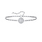 Stainless Steel Bracelet Stainless Steel Grinding Chain Surface Compass Bracelets, Stainless Steel Color, 7-1/8~9-1/8 inch(18~23cm)