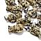 Natural Dalmatian Jasper Pendants, with 201 Stainless Steel Finding, Angel, 24~25x15~16x7~8mm, Hole: 5x7mm