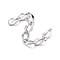 Tarnish Resistant 304 Stainless Steel Chain Extender, Stainless Steel Color, 29x2.5mm