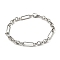 Non-Tarnish 201 Stainless Steel Figaro Chain Bracelets, Stainless Steel Color, 8-7/8 inch(22.4cm)