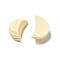 Opaque Resin Imitation Food Decoden Cabochons, Dumplings, Cornsilk, 26.5x18x12mm