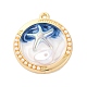 Подвески из эмали и сплава FIND-M060-13G-1