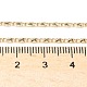Латунь цепи ожерелья MAK-L009-17G-2